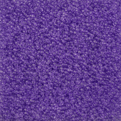 Czech Seed Bead, 10/0 (Trans. Tanzanite)