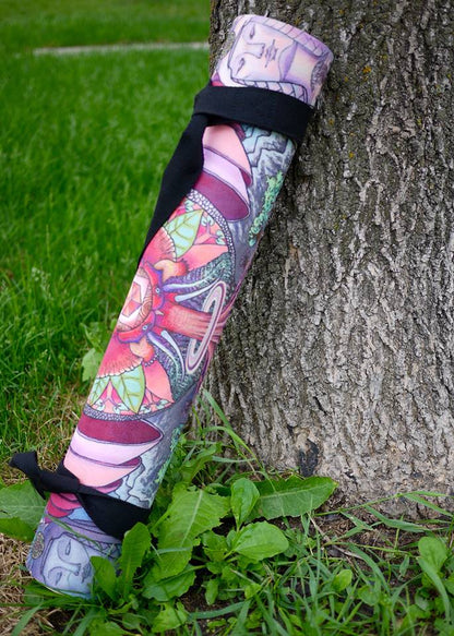 "WAKING LIFE" Yoga Mat By: Danielle Caners - Shakti