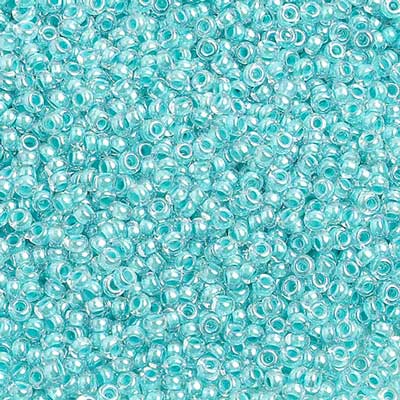 Czech Seed Bead, 10/0 (C/L Turquoise)