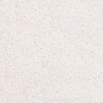 Czech Seed Bead, 10/0 (Pearl White) - Shakti