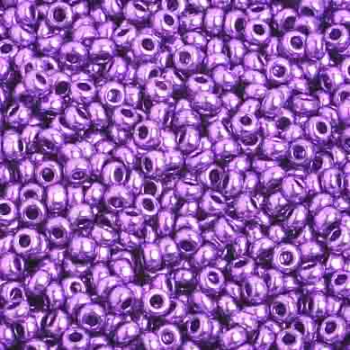 Czech Seed Bead, 10/0 (Metallic Purple) - Shakti