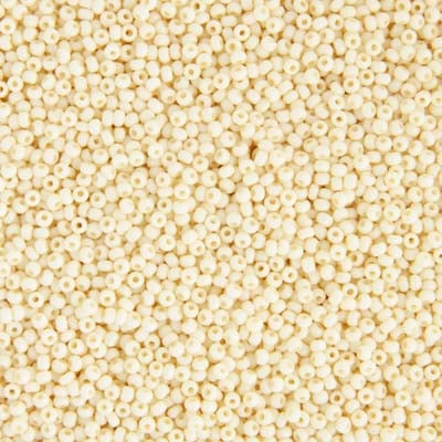 Czech Seed Bead, 10/0 (Bone Solgel) - Shakti