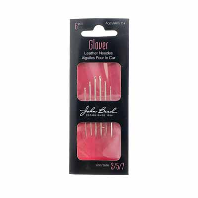 Glover Leather Needles (Size 3/5/7) - Shakti