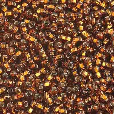 Czech Seed Bead, 10/0 (S/L Brown) - Shakti