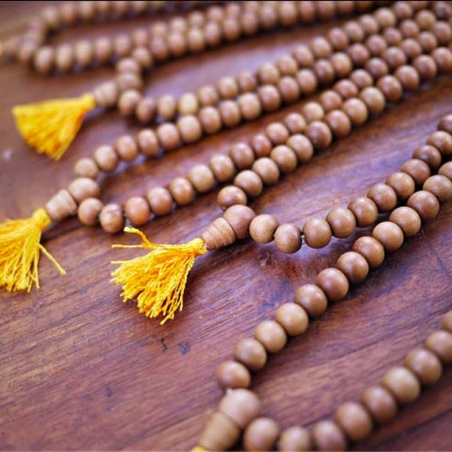 Natural Sandalwood Mala - Shakti