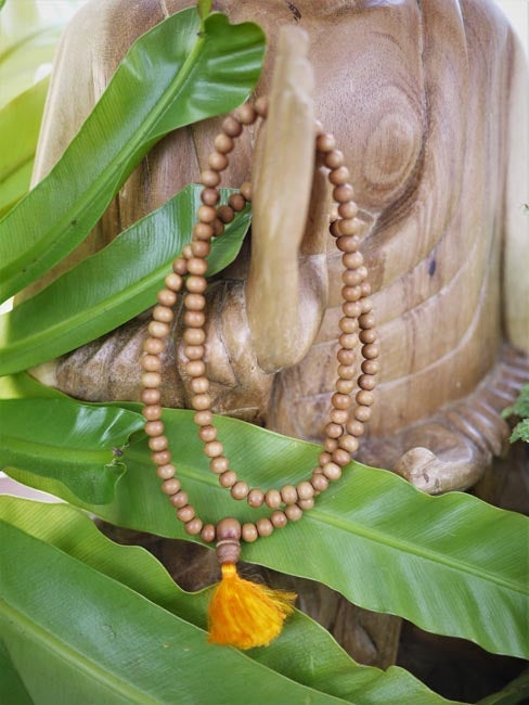 Natural Sandalwood Mala - Shakti