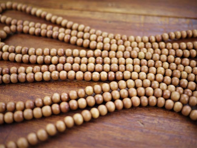 Natural Sandalwood Mala - Shakti