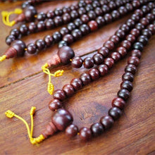 Load image into Gallery viewer, Natural Rosewood Mala
