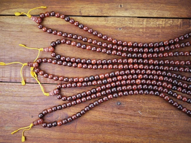 Natural Rosewood Mala - Shakti