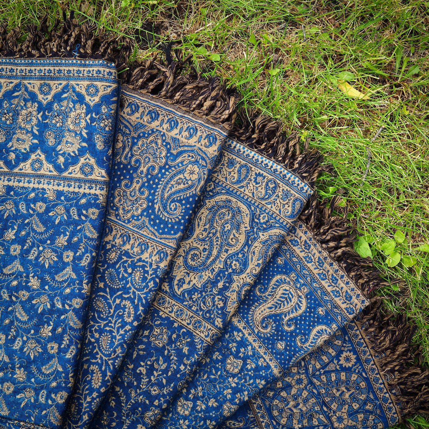 Shawl, Cobalt - Shakti