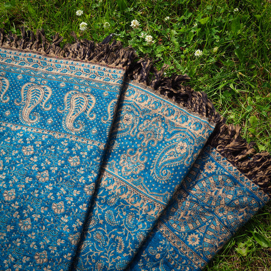 Shawl, Teal - Shakti