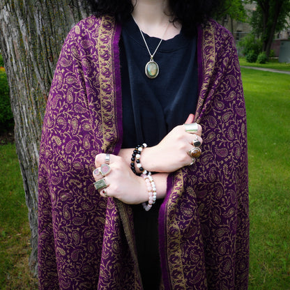 Shawl, Violet - Shakti