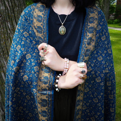 Shawl, Cobalt - Shakti