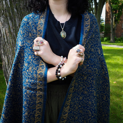 Shawl, Cobalt - Shakti