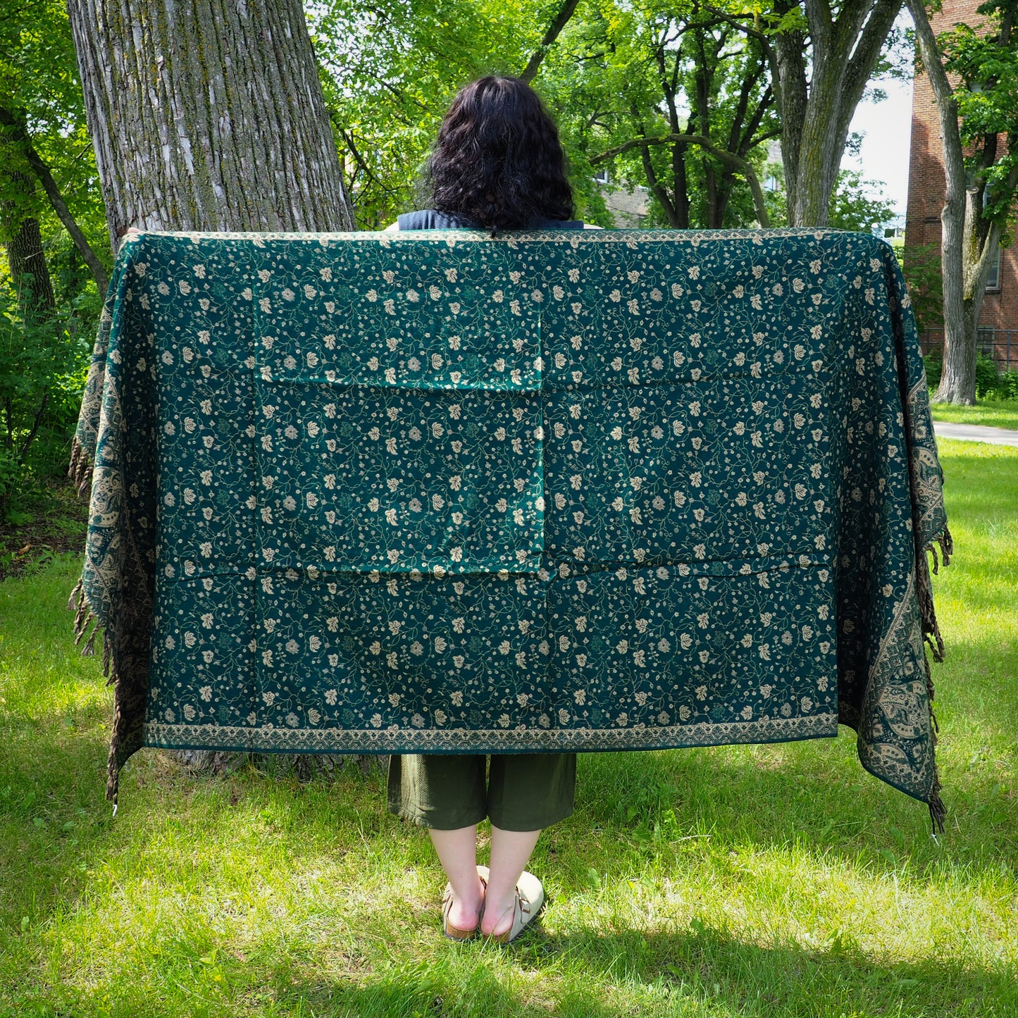 Shawl, Emerald - Shakti