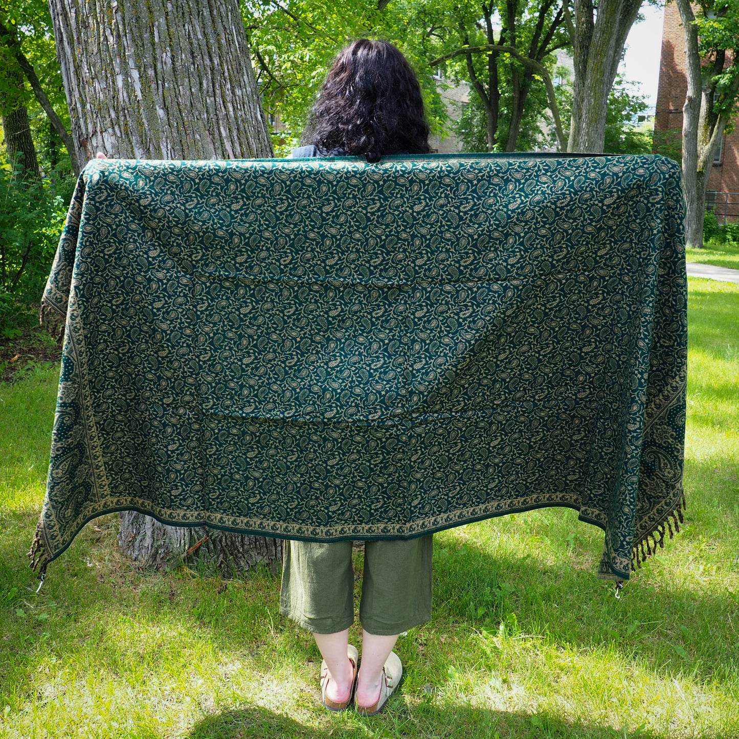 Shawl, Emerald - Shakti