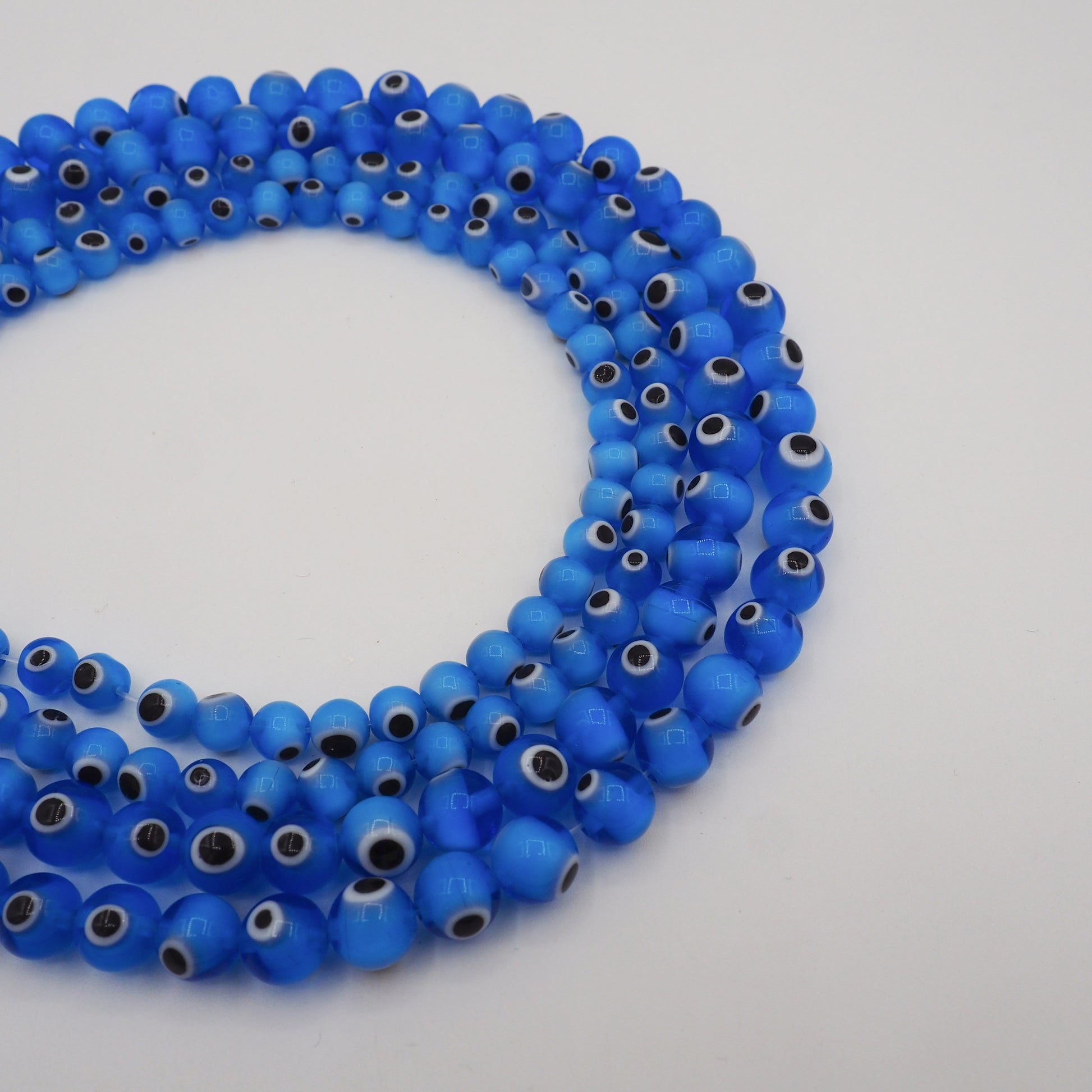 Glass Evil Eye Beads (Various Colours) - Shakti