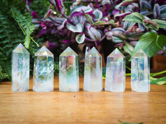 Angel-Aura Quartz Towers - Shakti