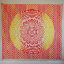 Load image into Gallery viewer, Wall Hanging - Wheel Mandala (Orange)
