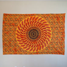Load image into Gallery viewer, Wall Hanging - Feather Mandala (Yellow/Orange)