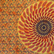 Load image into Gallery viewer, Wall Hanging - Feather Mandala (Yellow/Orange)