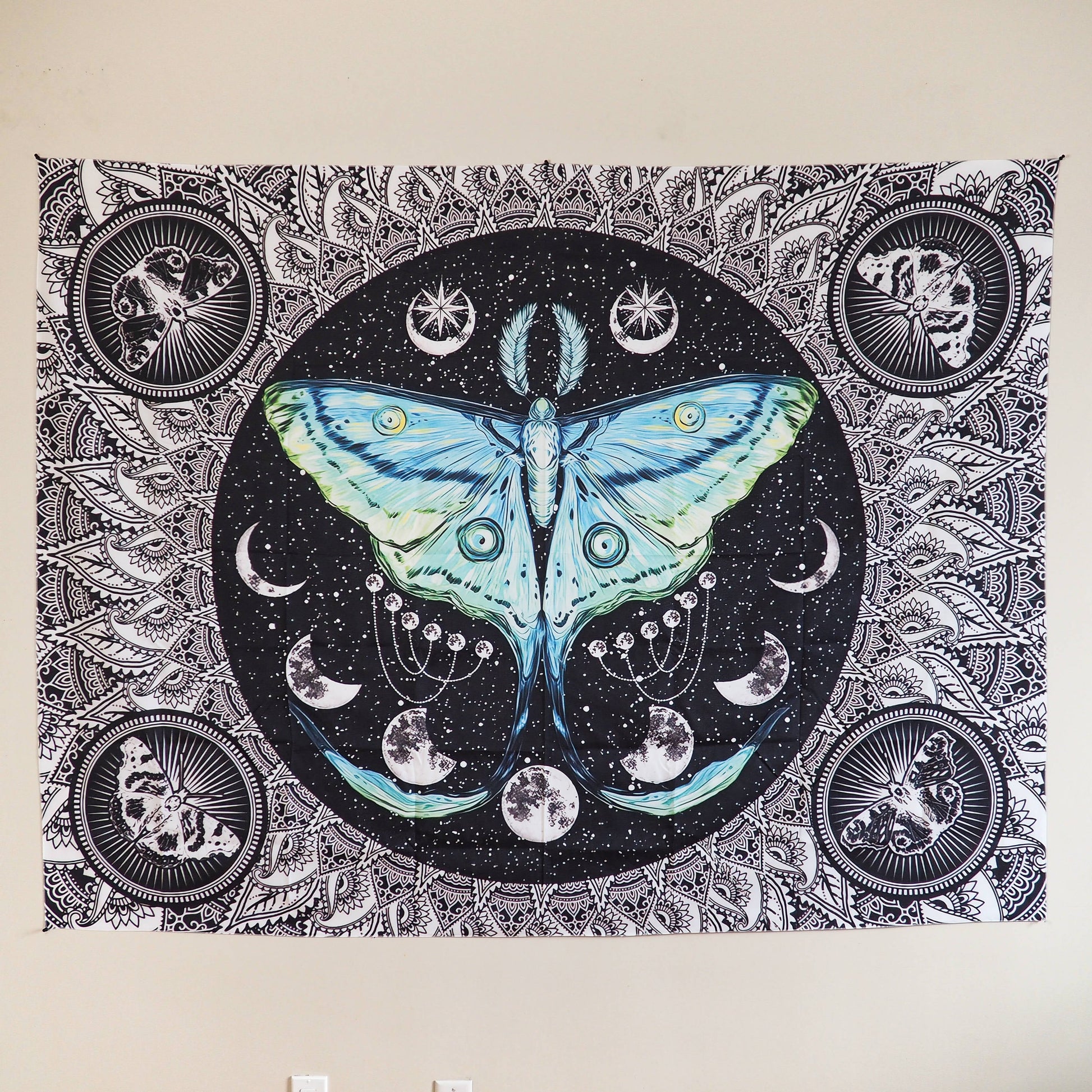 Wall Hanging - Celestial Moth - Shakti