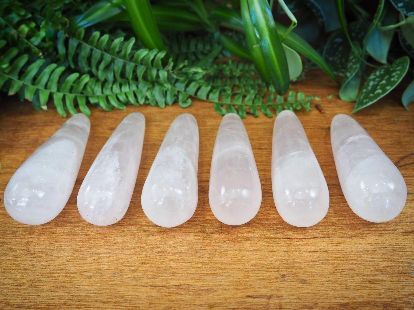 Rose Quartz Massage Wands - Shakti