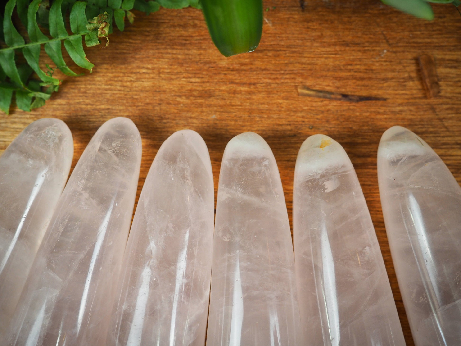 Rose Quartz Massage Wands - Shakti