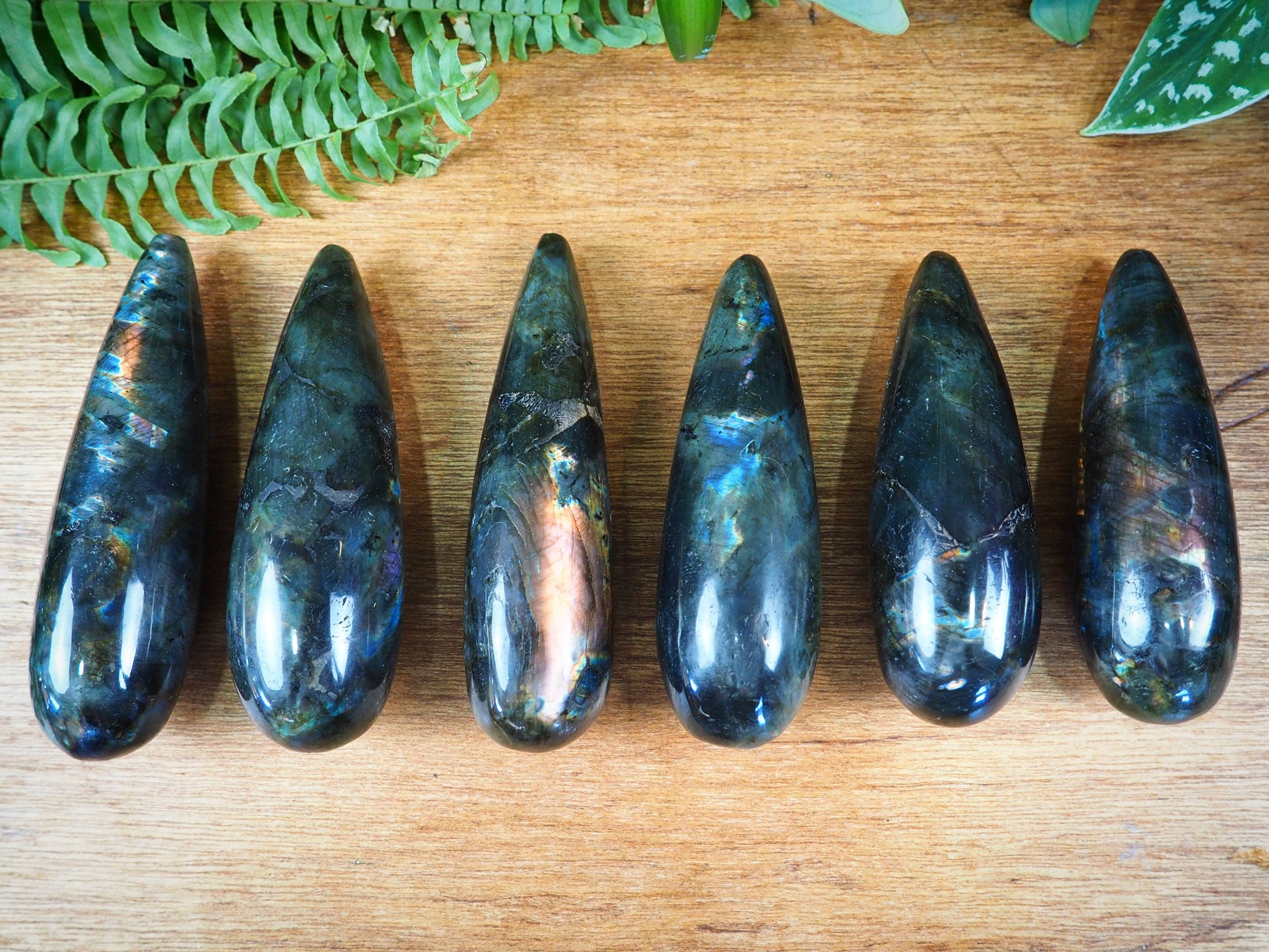 Labradorite Massage Wands - Shakti