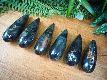 Labradorite Massage Wands - Shakti