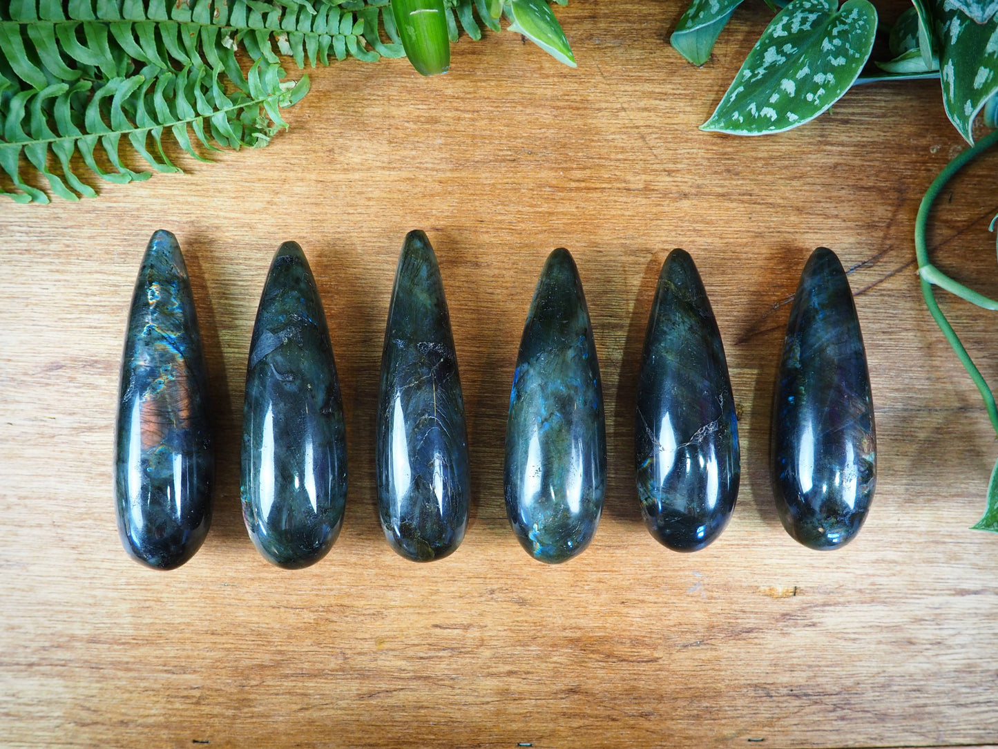 Labradorite Massage Wands - Shakti