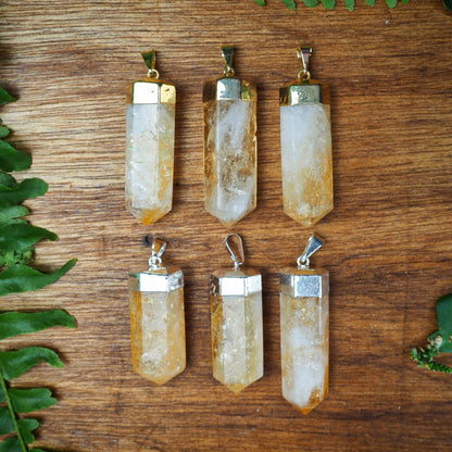 Citrine Pendants - Shakti