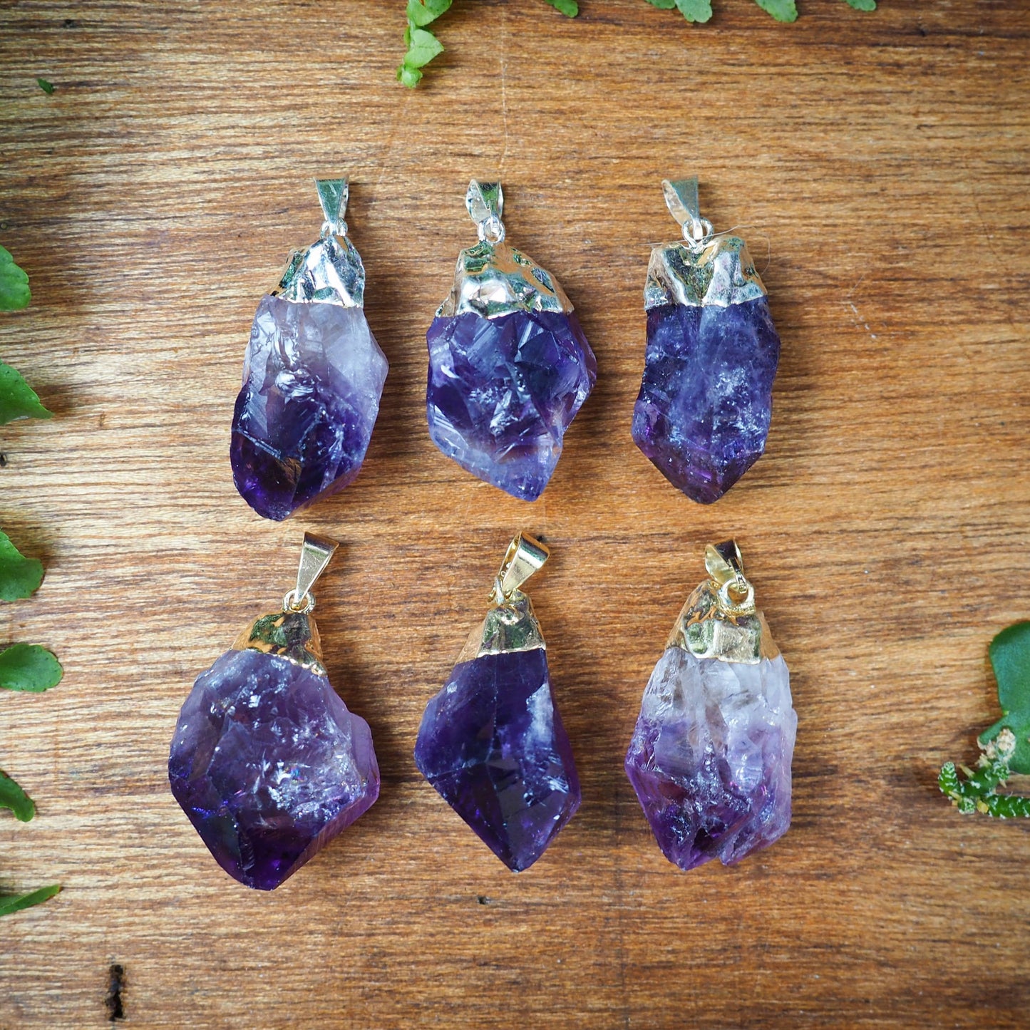 Amethyst Pendants - Shakti