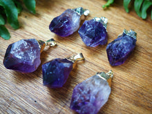 Load image into Gallery viewer, Amethyst Pendants