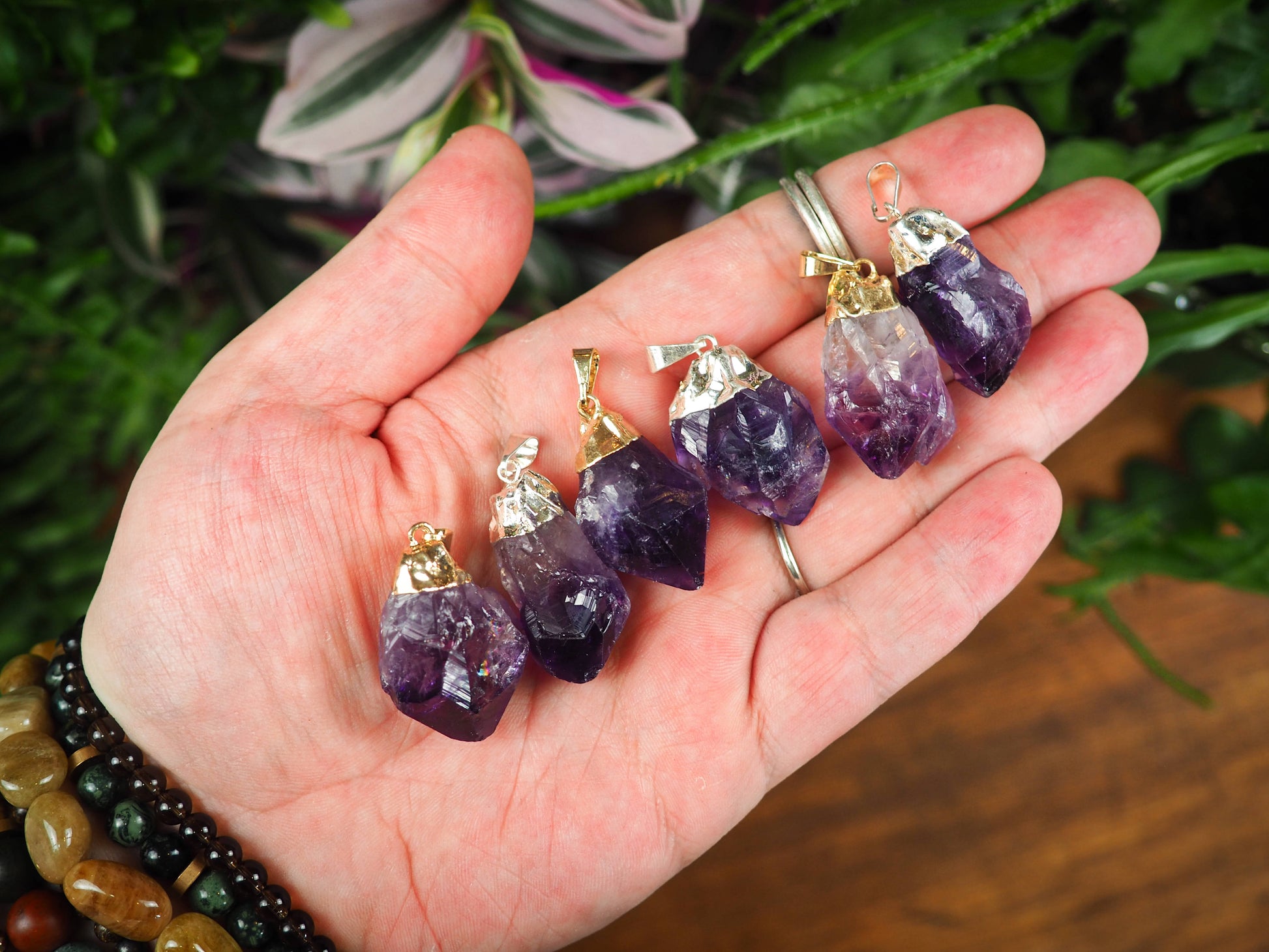 Amethyst Pendants - Shakti