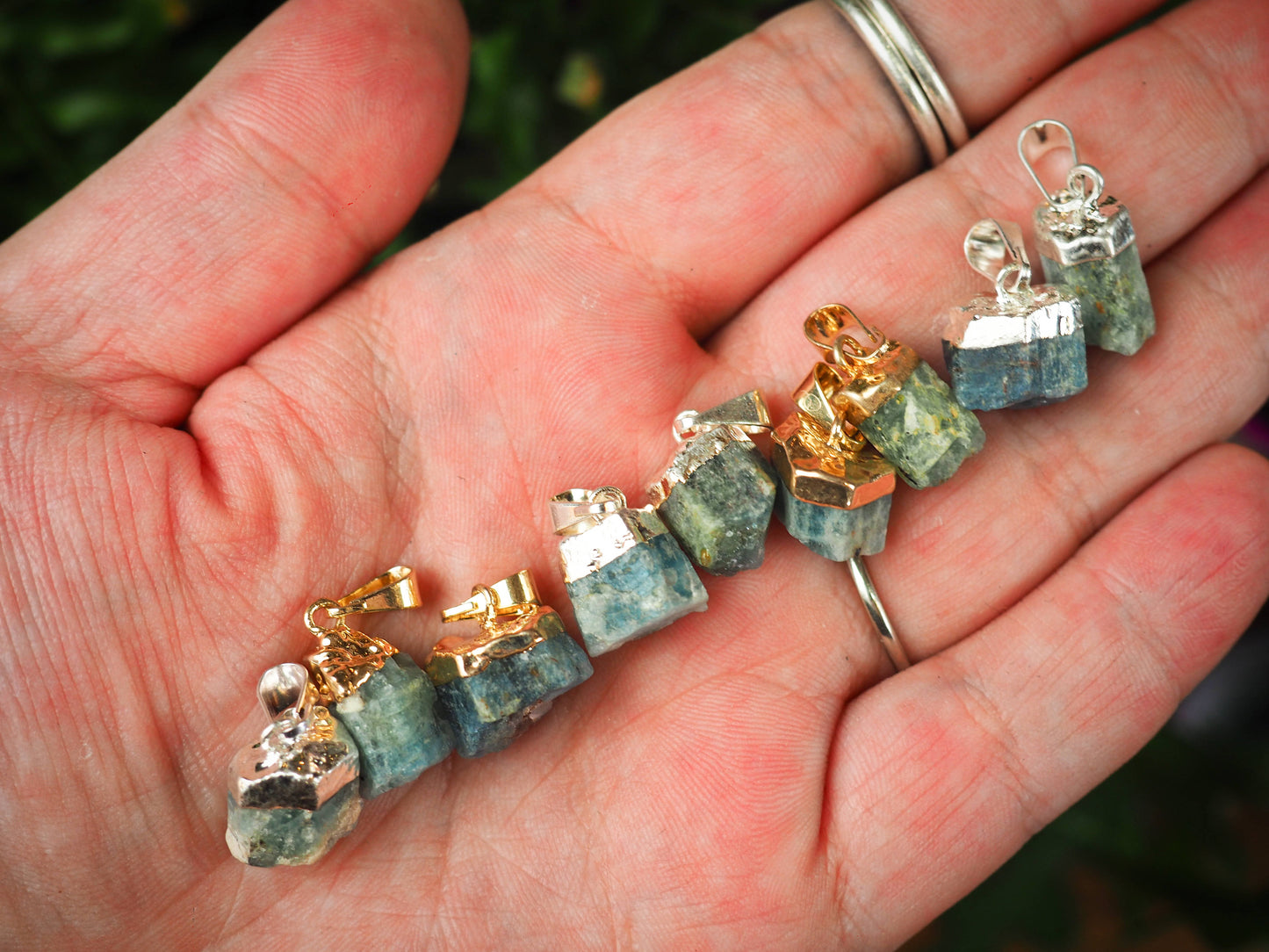 Aquamarine Pendants - Shakti