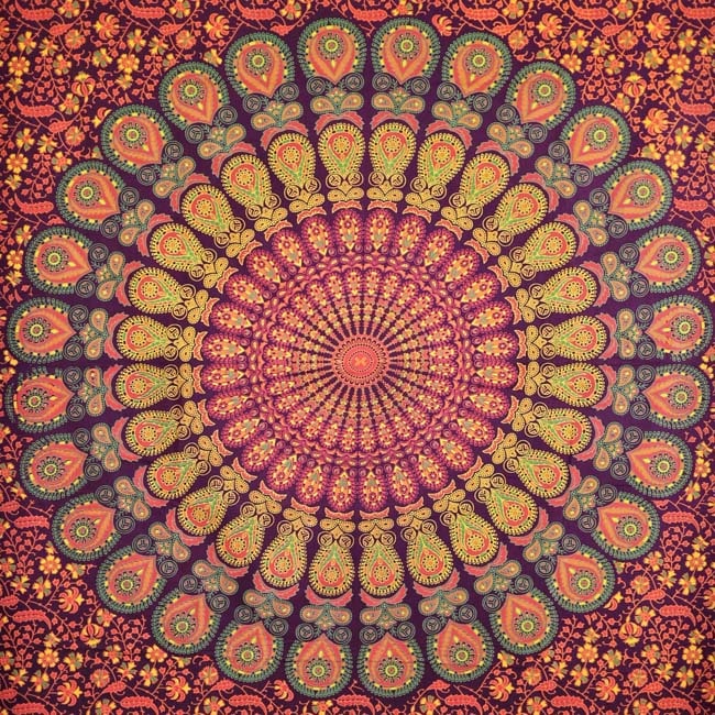Wall Hanging - Mandala (Burgundy) - Shakti