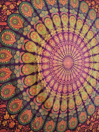 Wall Hanging - Mandala (Burgundy) - Shakti