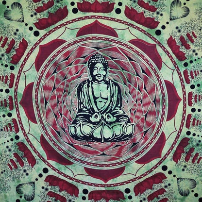 Wall Hanging - Anahata Buddha (Green) - Shakti