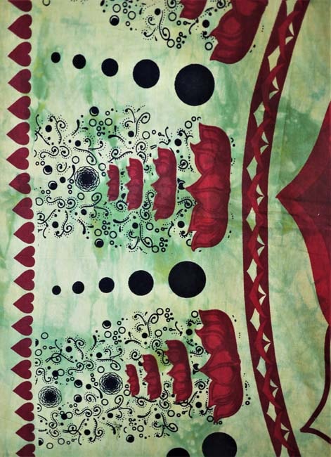 Wall Hanging - Anahata Buddha (Green) - Shakti