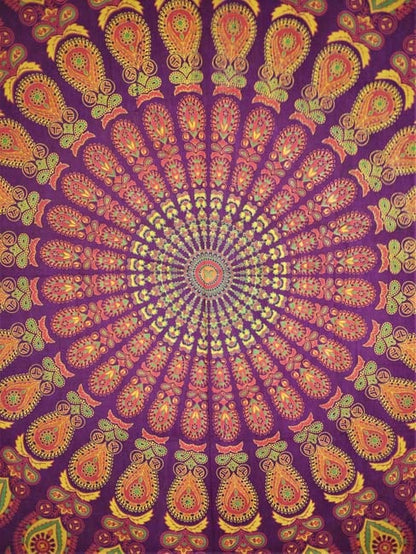 Wall Hanging - Mandala (Burgundy) - Shakti
