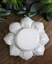 Load image into Gallery viewer, Pillar Candle Holder - Lotus Flower (Off-White)
