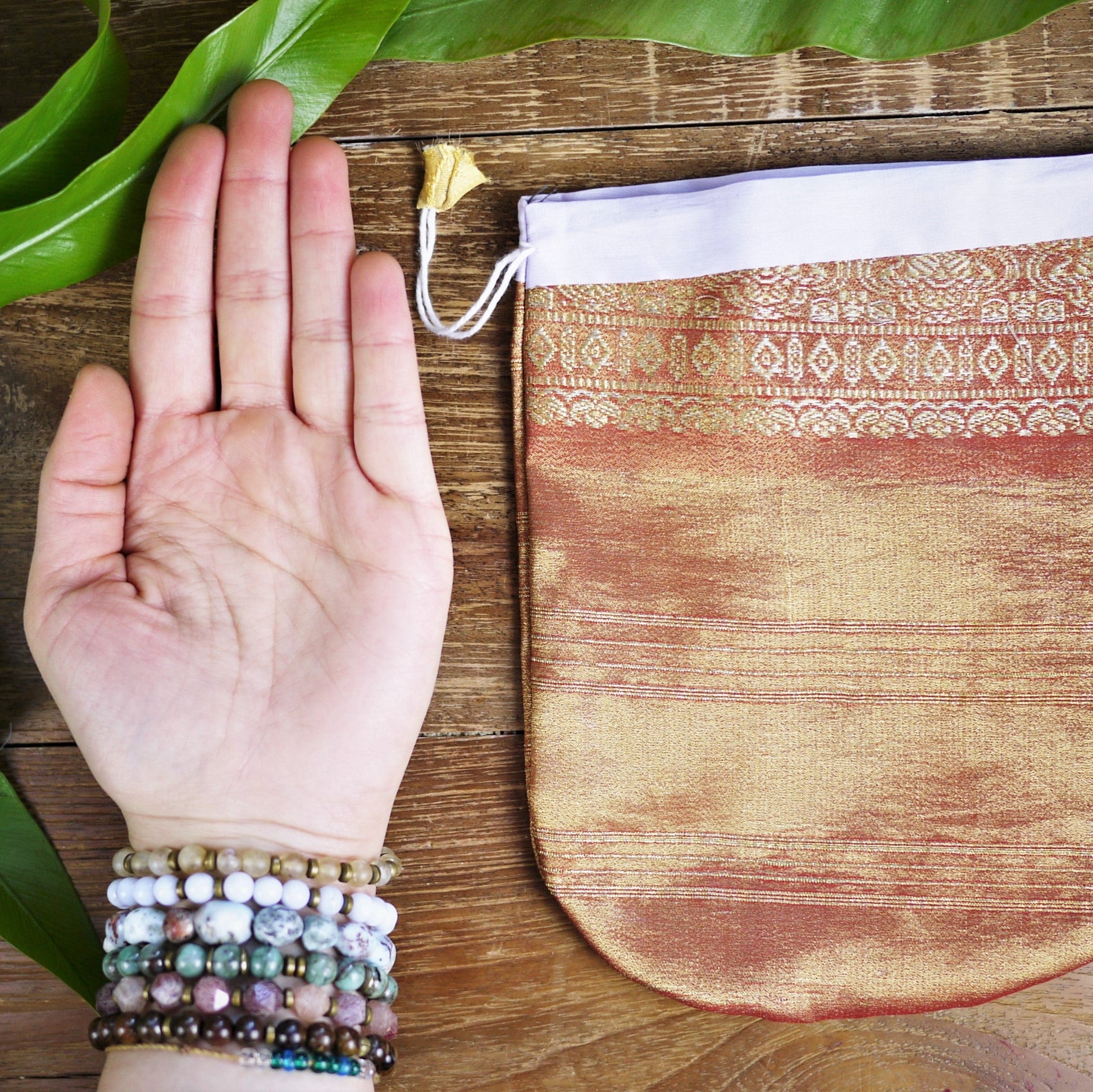 Recycled Sari Silky Bags - Shakti