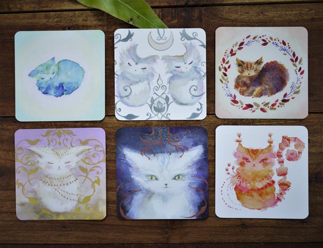 Spirit Cats Inspirational Deck by: Nicole Piar - Shakti