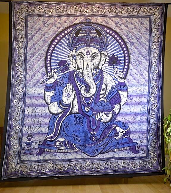 Wall Hanging - Ganesh (Purple) - Shakti