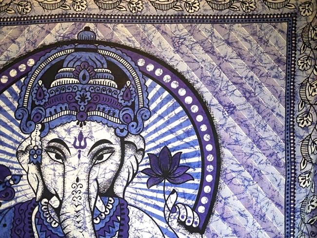 Wall Hanging - Ganesh (Purple) - Shakti