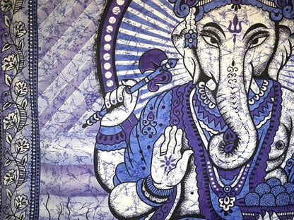 Wall Hanging - Ganesh (Purple) - Shakti