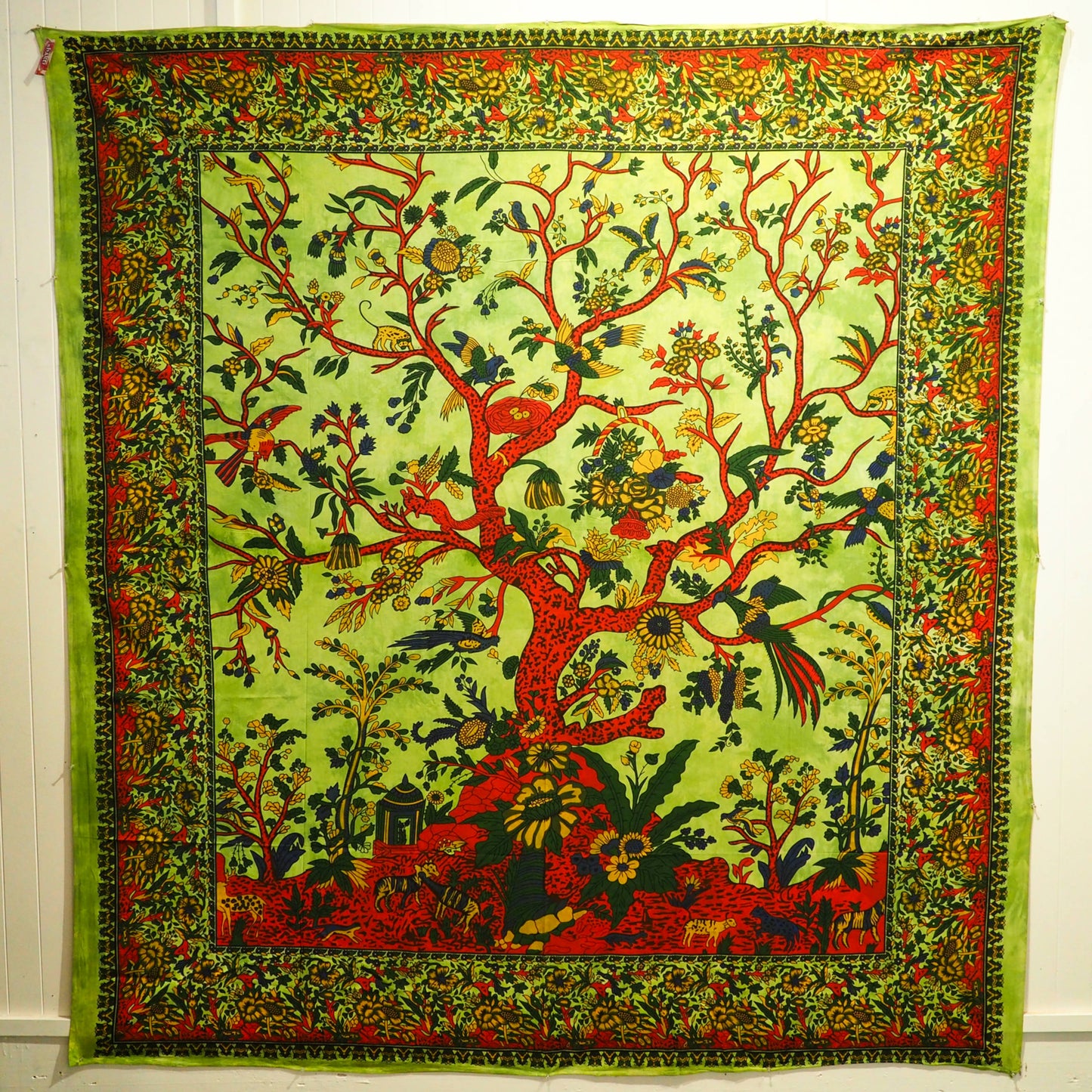 Wall Hanging - Tree Of Life (Green) - Shakti