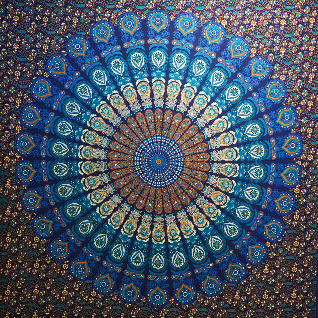 Wall Hanging - Mandala (Blue)