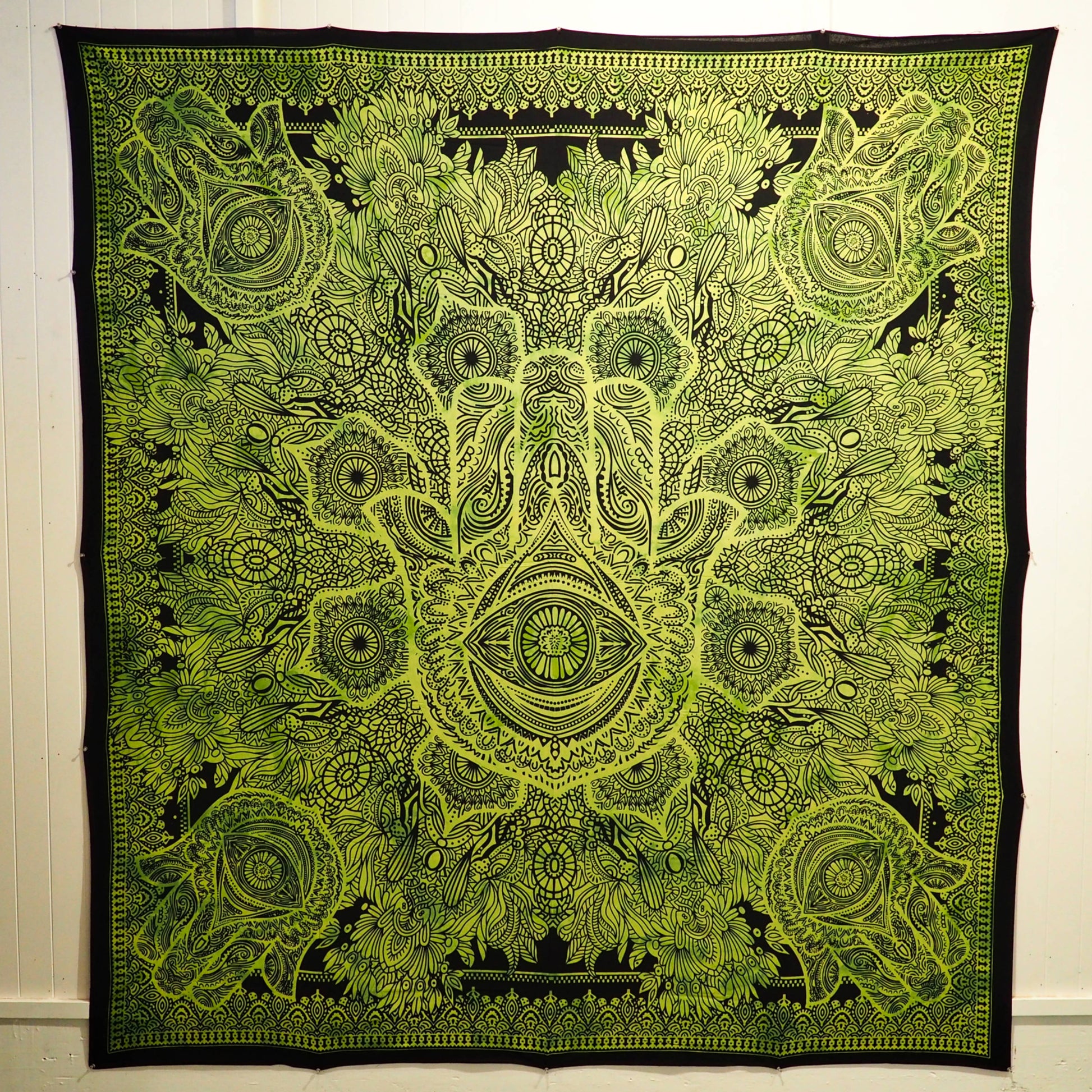 Wall Hanging - Hamsa (Green) - Shakti